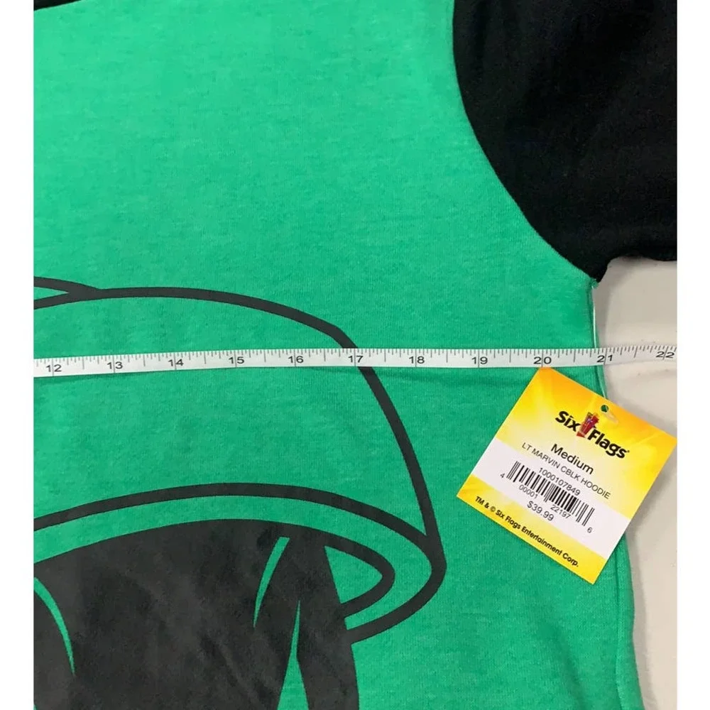 Looney Tunes Marvin the Martian Hoodie - Picture 12 of 13